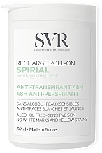 Духи, Парфюмерия, косметика Шариковый дезодорант-антиперспирант - SVR Spirial Recharge Roll-On Anti-Transpirant (сменный блок)