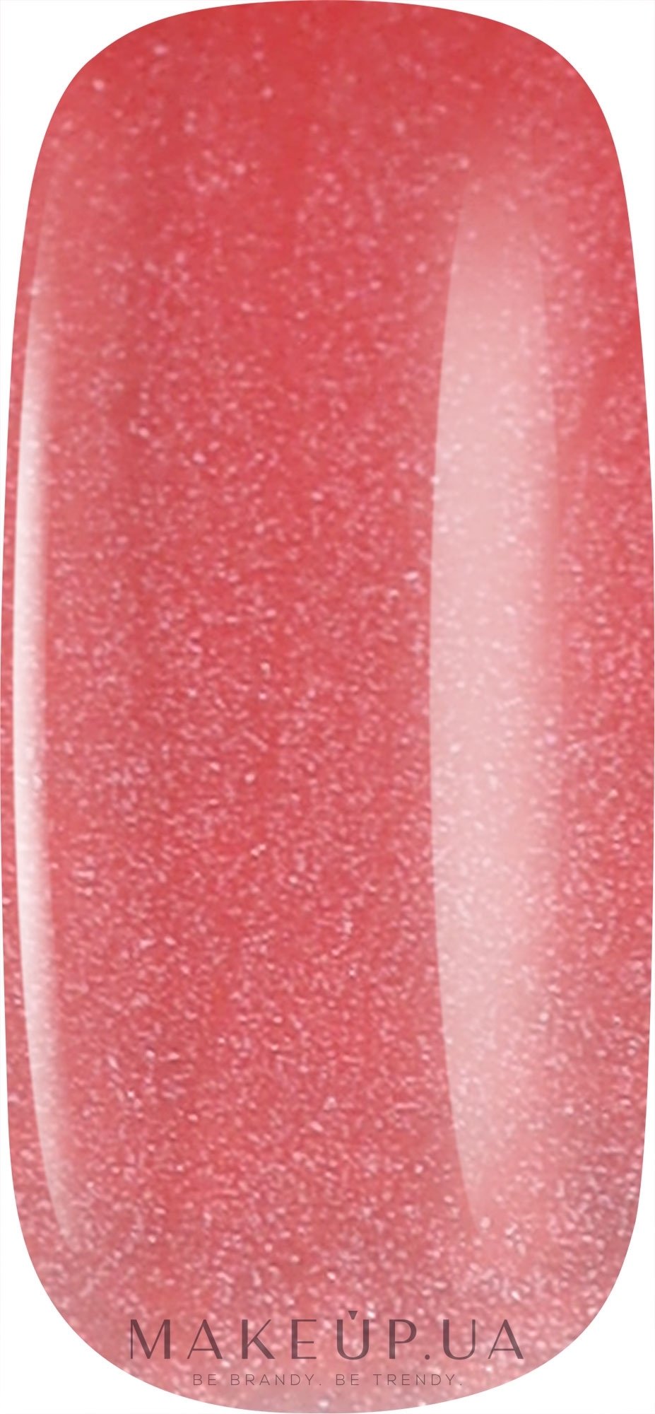 Цветная база для ногтей - Moon Full Barbie Color Rubber Base — фото 04 - Персиковый с мелким шиммером