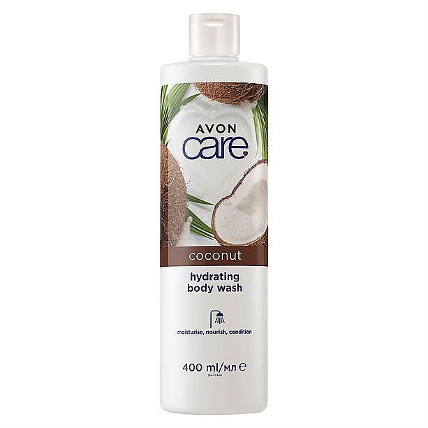 Увлажняющее молочко-гель для мытья тела с кокосовым маслом - Avon Care Coconut Hydrating Body Wash — фото N1