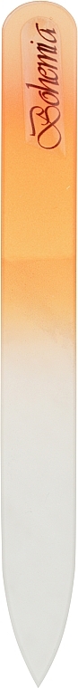 Пилочка хрустальная для ногтей 08-1052, 105мм, ярко-оранжевая - SPL — фото N1