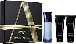 Парфумерія, косметика Giorgio Armani Armani Code Colonia - Набір (edp/75 ml + sh/gel/75 ml + ash/balm/75 ml)