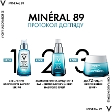 Легкий крем для всех типов кожи лица, увлажнение 72 часа - Vichy Mineral 89 Light 72H Moisture Boosting Cream — фото N15
