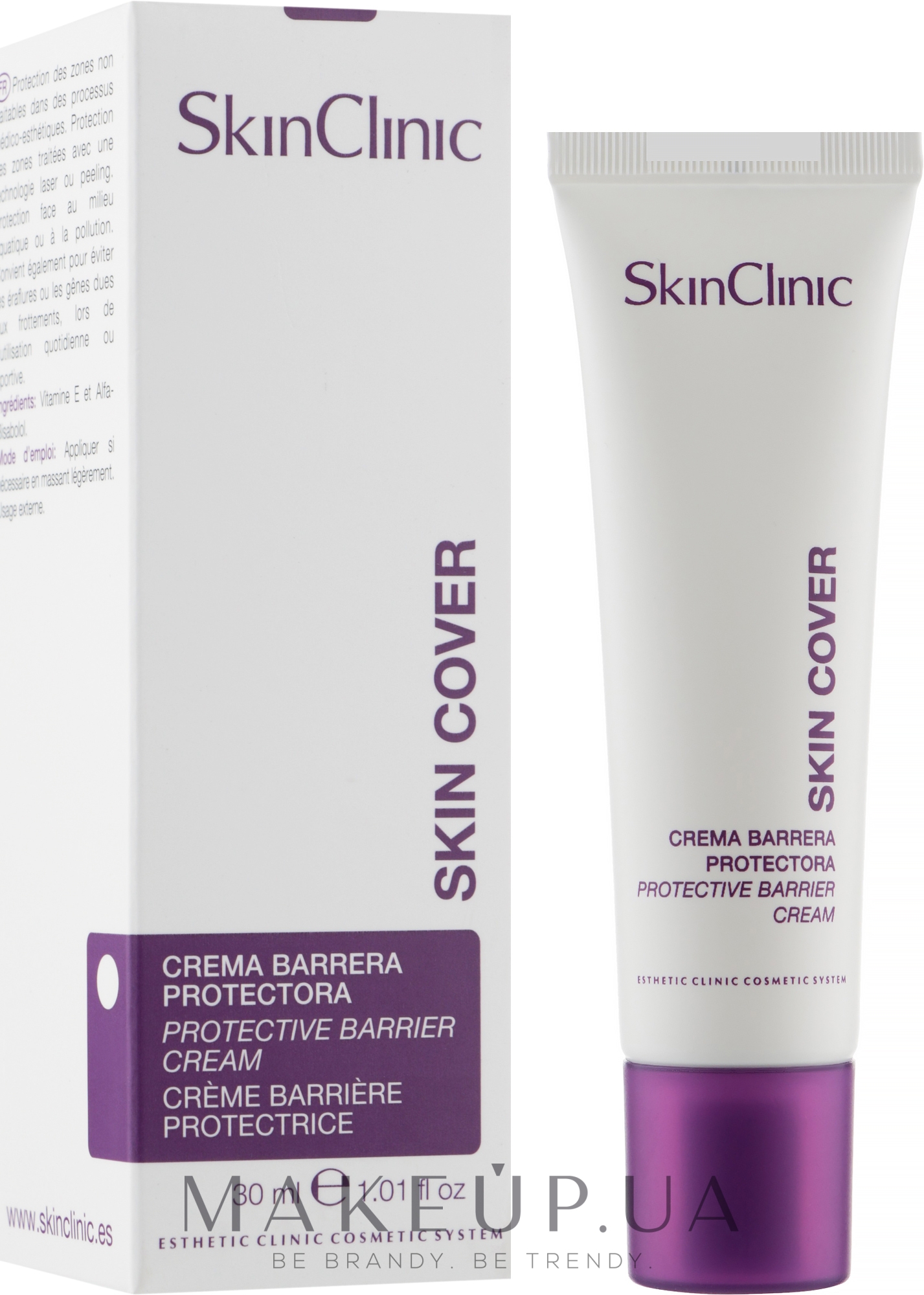 Защитный барьерный крем для тела - SkinClinic Skin Cover — фото 30ml