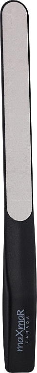 Пилочка для нігтів з лазерною насічкою, LN-015, чорна - MaxMar Black — фото N1