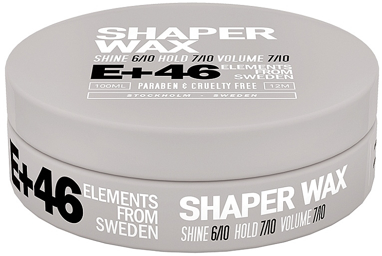 Воск для укладки волос - E+46 Shaper Wax — фото N1