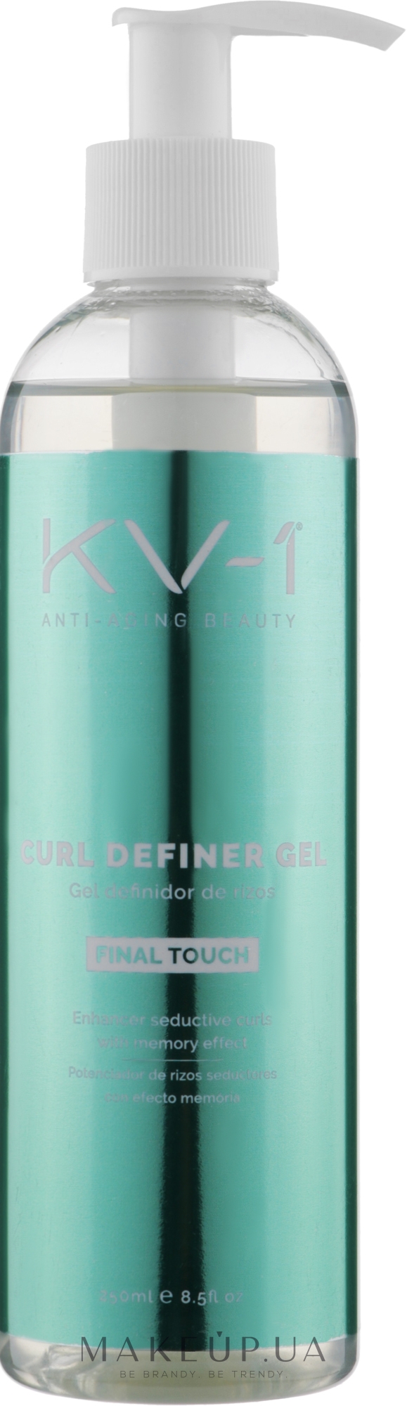 Гель для завивки локонов - KV-1 Final Touch Curl Definer Gel  — фото 250ml
