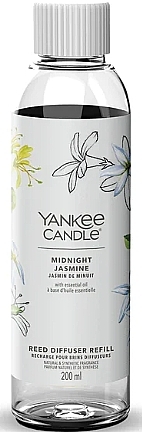 Наповнювач для дифузора "Midnight Jasmine" - Yankee Candle Signature Reed Diffuser — фото N1