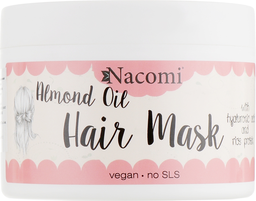 Маска для волосся - Nacomi Almond Oil Hair Mask — фото N2