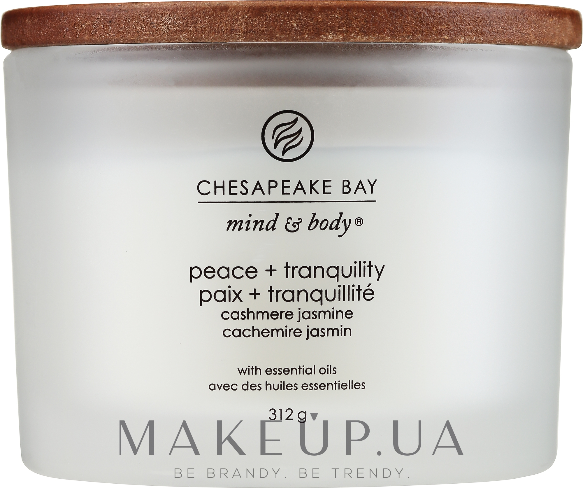 Ароматична свічка - Chesapeake Bay Peace & Tranquility Candle — фото 312g