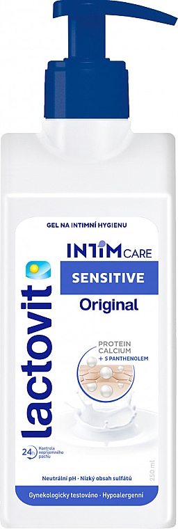 Гель для интимной гигиены - Lactovit Original Sensitive — фото N1