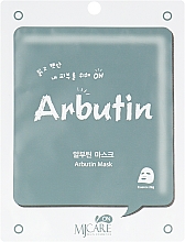 Духи, Парфюмерия, косметика Тканевая маска с арбутином - MJ Care On Arbutin Mask Pack