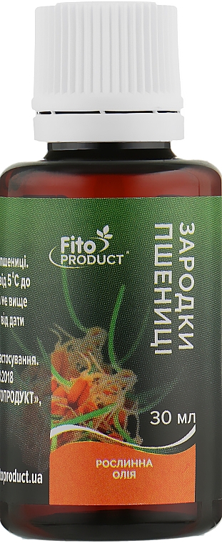 Растительное масло зародышей пшеницы - Fito Product 
