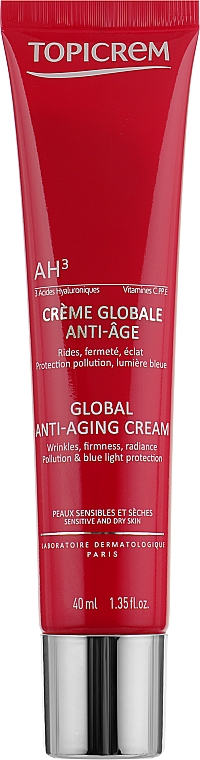 Противіковий крем для обличчя - Topicrem Global Anti-Aging Cream — фото N1