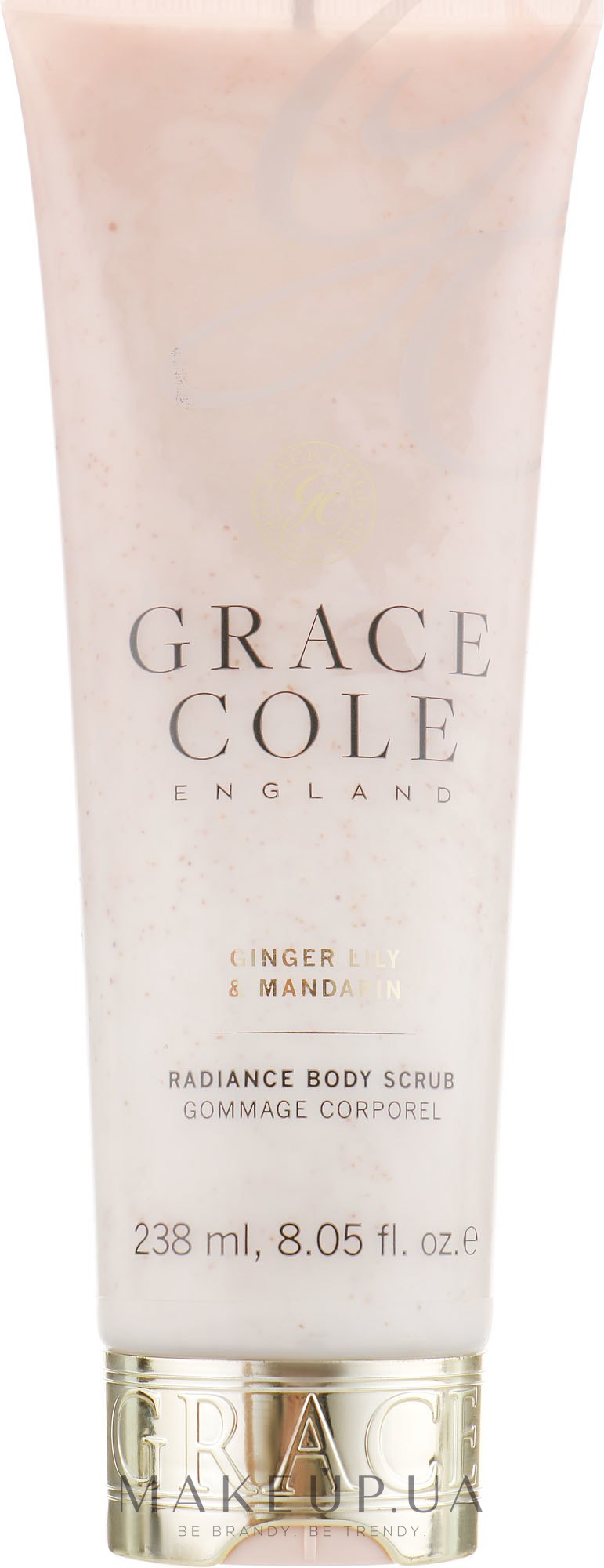 Скраб для тела - Grace Cole England Ginger Lily & Mandarin Body Scrub — фото 238ml