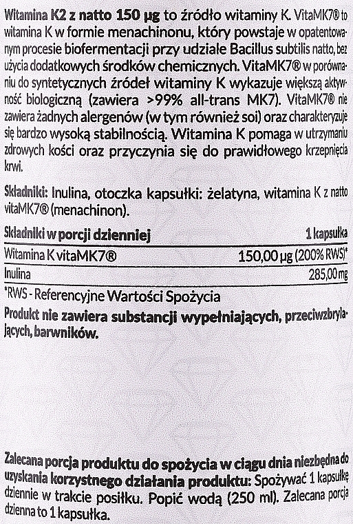 Диетическая добавка "Витамин K2" - PharmoVit  — фото N2