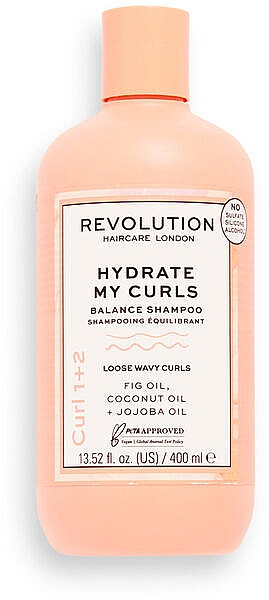 Балансувальний шампунь - Revolution Haircare Hydrate My Curls Balance Shampoo — фото N1
