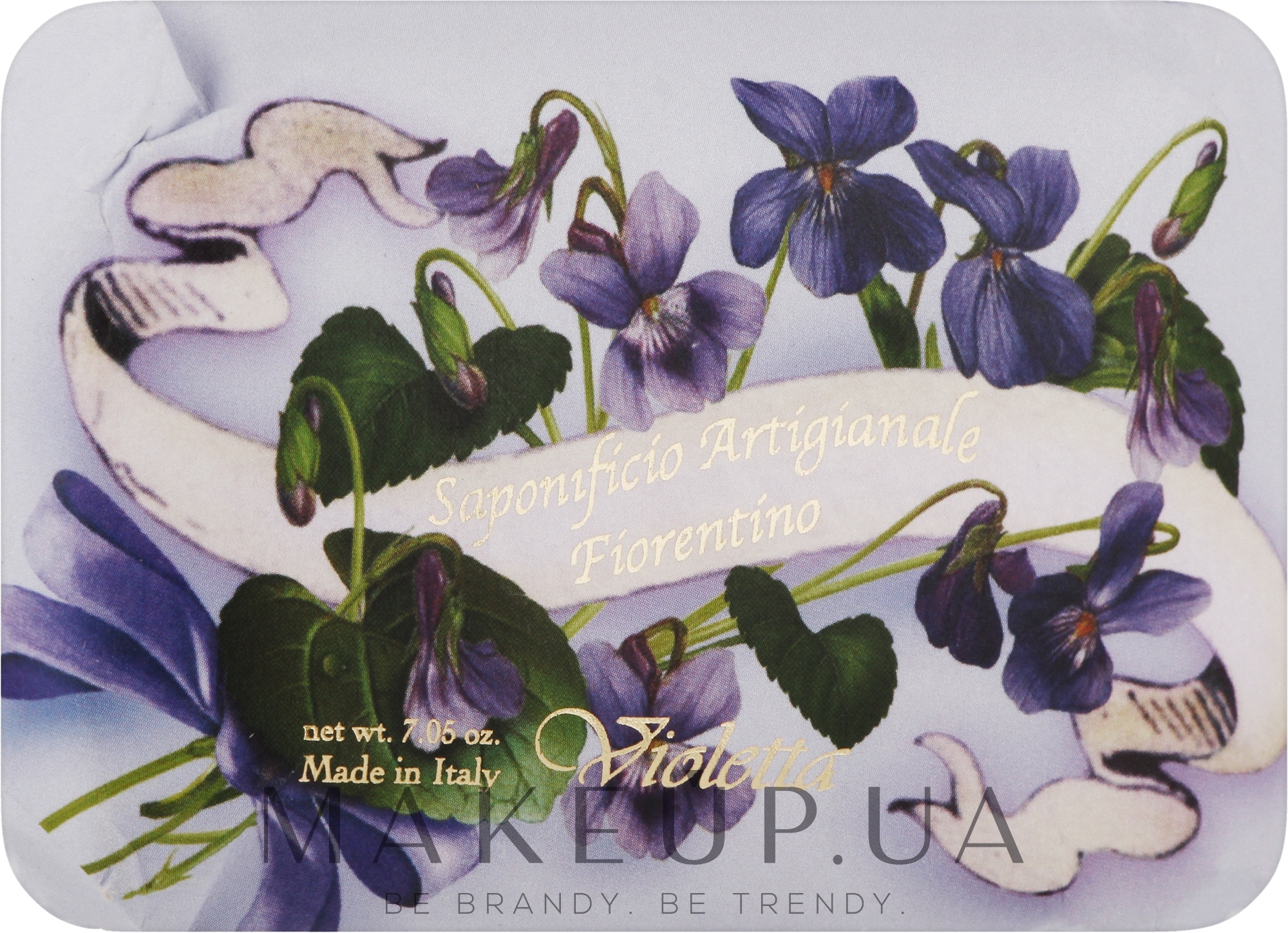 Натуральное мыло "Букет цветов" - Saponificio Artigianale Fiorentino Bouquet of Violet Flowers Soap — фото 200g