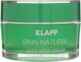 Крем для обличчя  - Klapp Skin Natural Aloe Vera Cream — фото N2