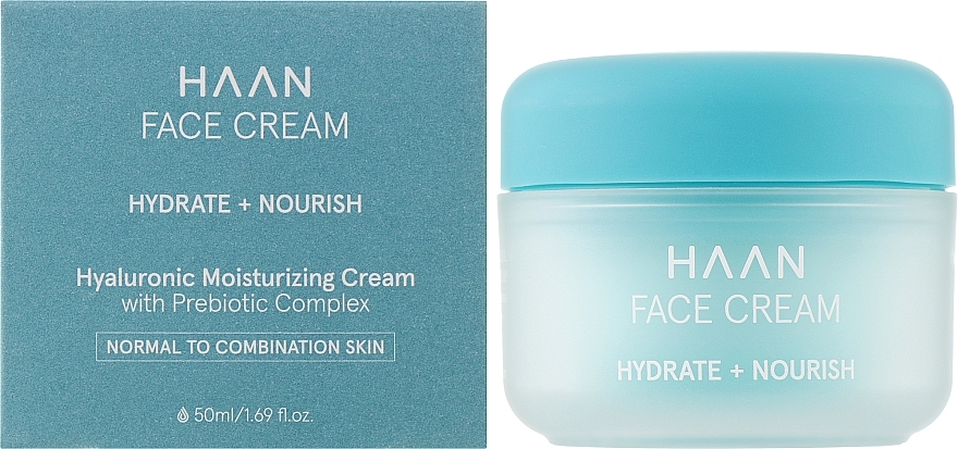 Крем для нормальной и комбинированной кожи - HAAN Face Cream Hydrate + Nourish — фото N2