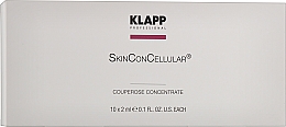 Антикуперозный ампульный концентрат - Klapp Skin Con Cellular Couperose Concentrate Ampoules — фото N1