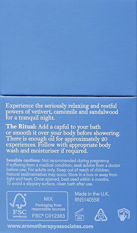 Глубоко расслабляющее масло для ванны и душа - Aromatherapy Associates Deep Relax Bath & Shower Oil — фото N4