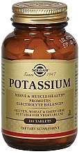 Харчова добавка "Калій", 99 мг - Solgar Potassium — фото N1