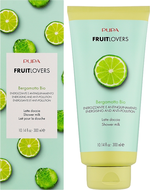 Молочко для душа - Pupa Friut Lovers Bergamot Shower Milk — фото N4