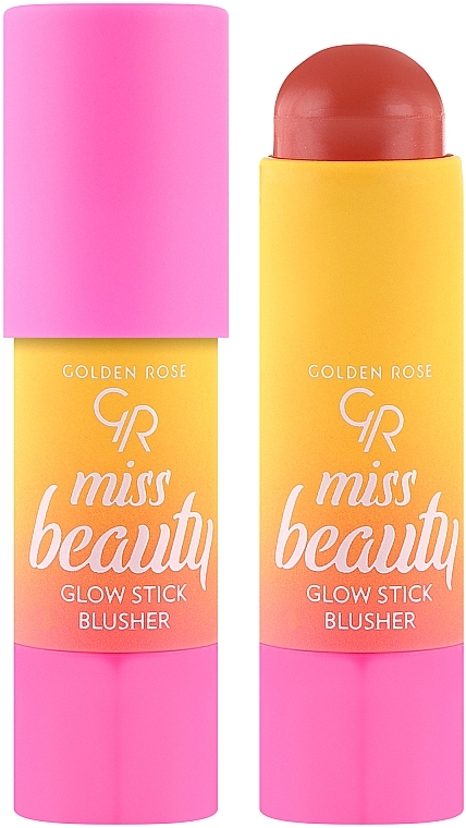 Рум'яна-стік - Golden Rose Miss Beauty Glow Stick Blusher — фото N1
