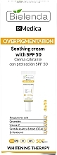 Заспокійливий крем з SPF 50 - Bielenda Dr Medica Overpigmentation Soothing Cream SPF 50 — фото N2
