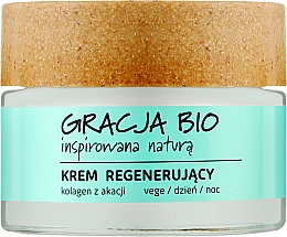 Регенерувальний крем для обличчя з колагеном акації - Gracja Bio Regenerating Face Cream — фото N1