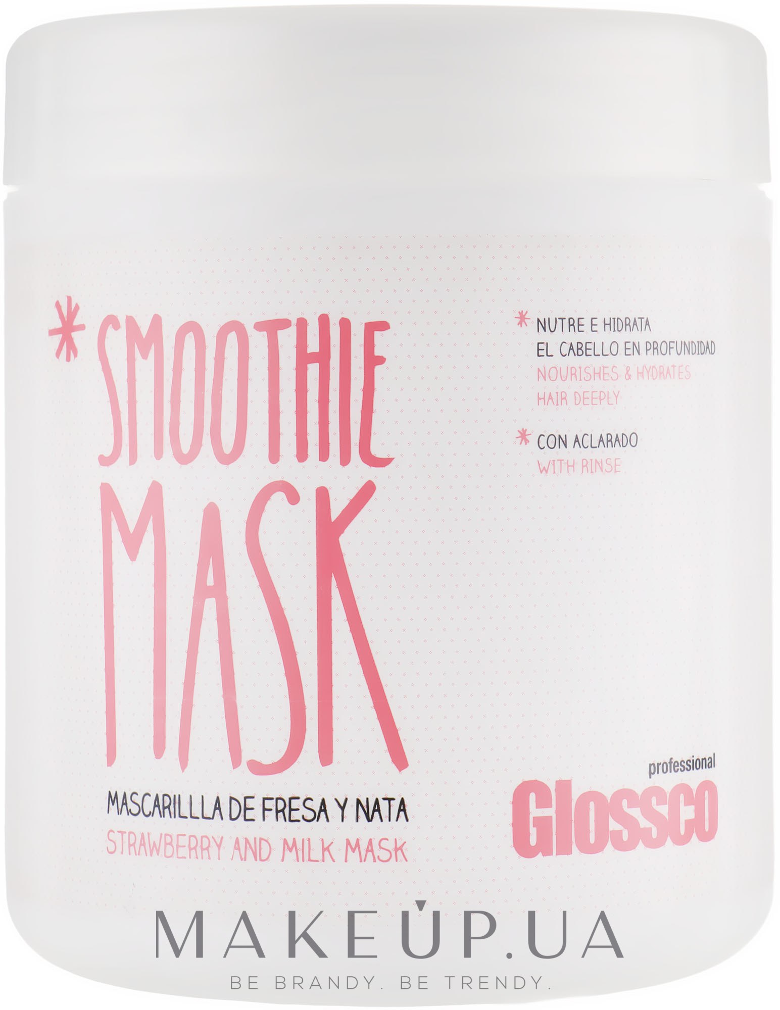 Разглаживающая маска - Glossco Treatment Smoothie Mask — фото 1000ml