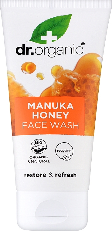Гель для вмивання з медом манука - Dr. Organic Gentle Manuka Honey Face Wash