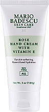 Крем для рук з трояндою й вітаміном Е - Mario Badescu Rose Hand Cream with Vitamin E Tube — фото N1