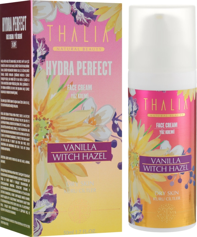 Зволожувальний денний крем для обличчя - Thalia Hydra Perfect Face Cream SPF 15 — фото N1