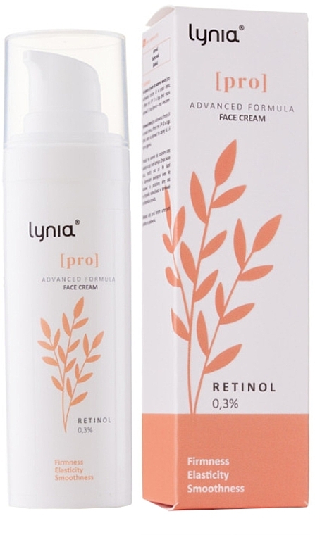 Крем для лица с ретинолом 0,3% - Lynia Pro Advanced Formula Face Cream Retinol 0,3% — фото N1