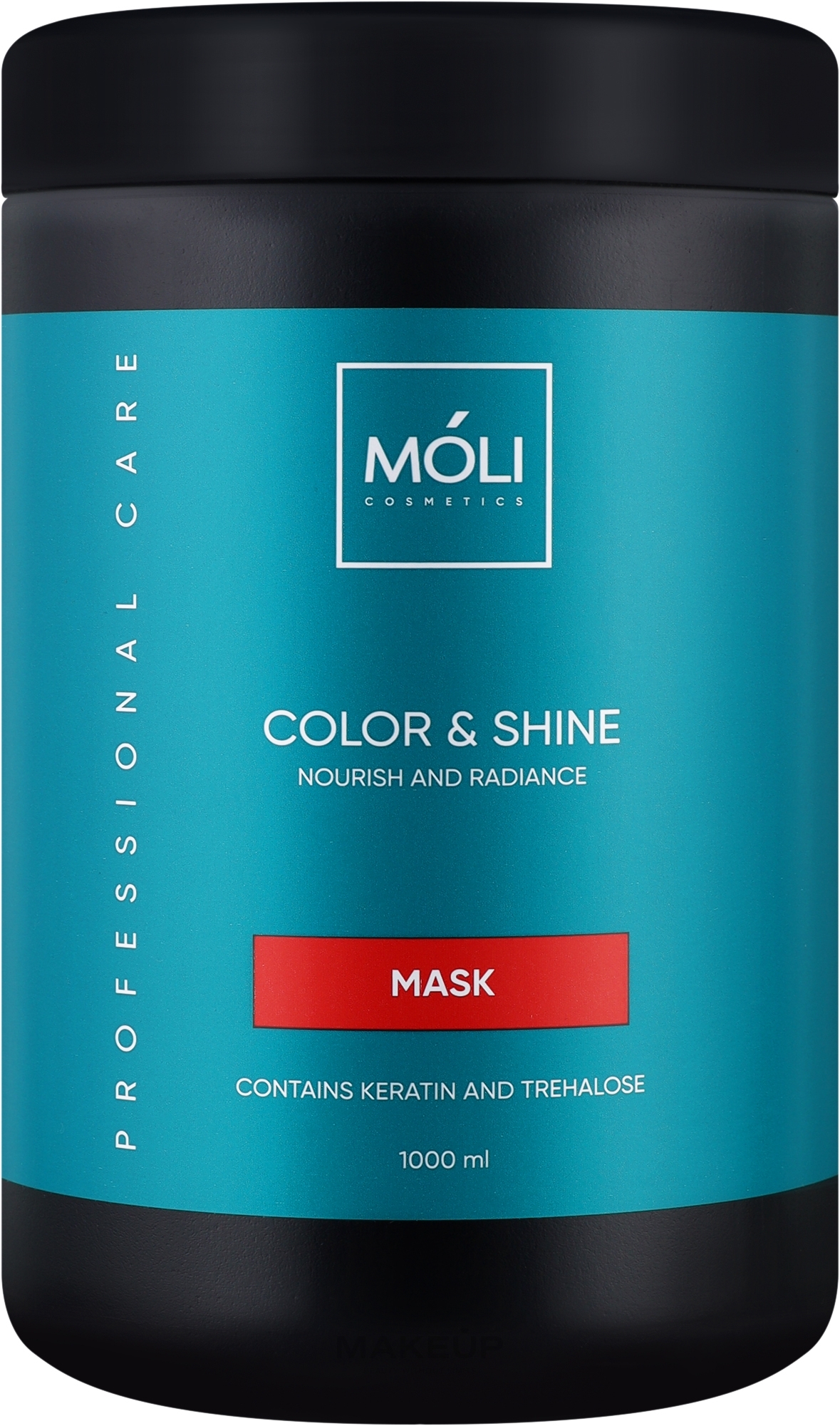 Маска для увлажнения и сияния - Moli Color & Shine — фото 1000ml