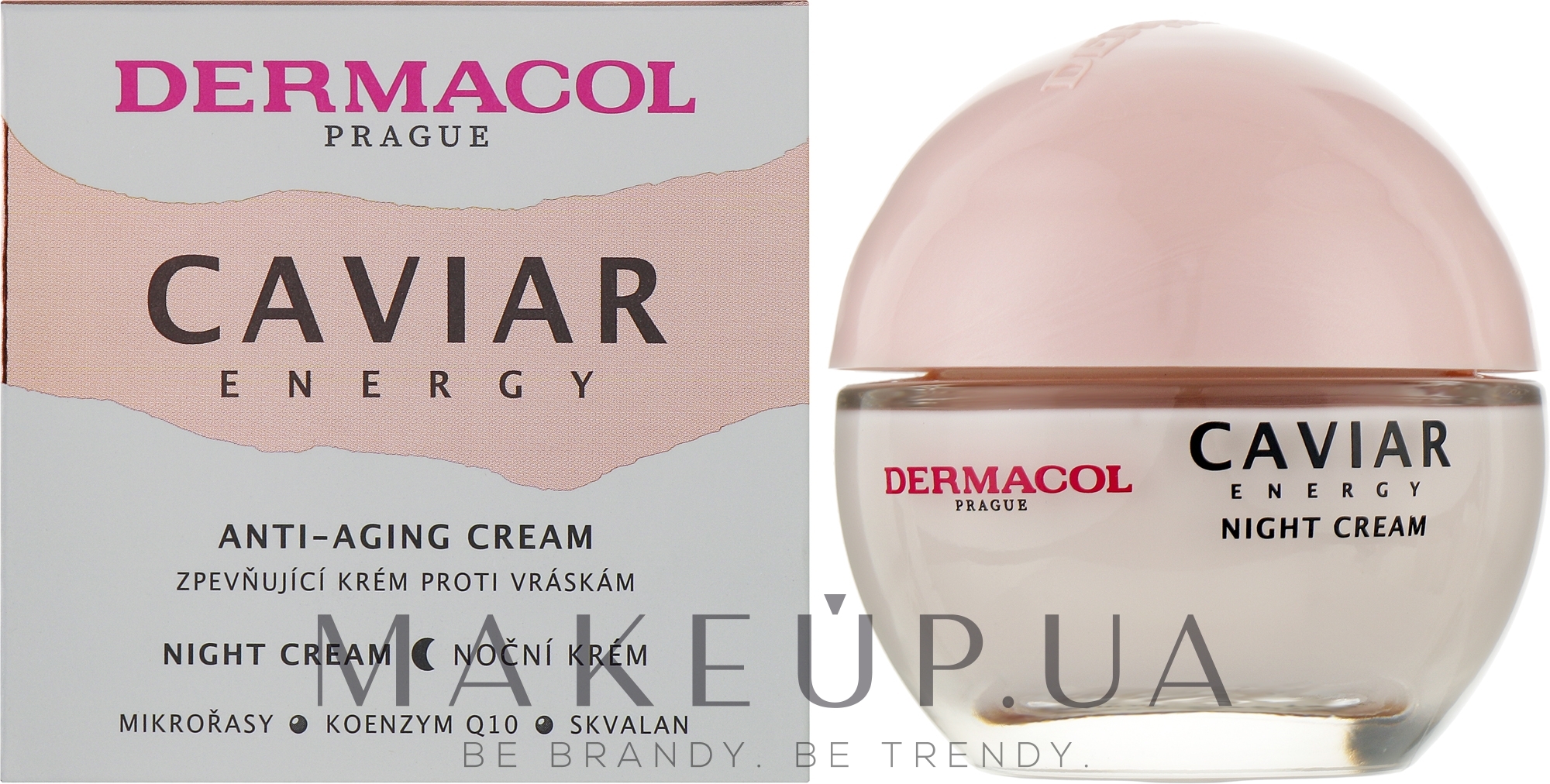Укрепляющий ночной крем против морщин - Dermacol Caviar Energy Anti-Aging Night Cream — фото 50ml