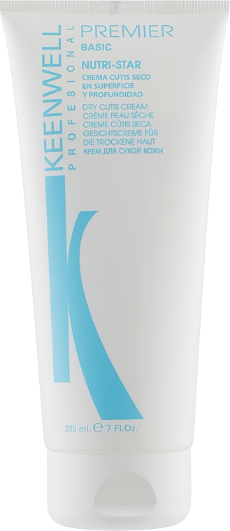 Увлажняющий крем для сухой и увядающей кожи лица - Keenwell Premier Basic Nutri Star Facial Massage Cream For Dry Skin — фото N1