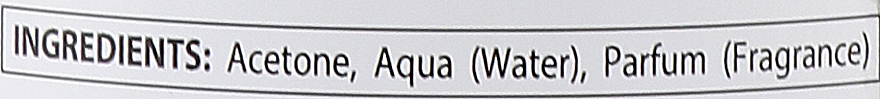 Жидкость для снятия лака с ацетоном - Parisienne Italia L'acetone Classico Profumato — фото N3