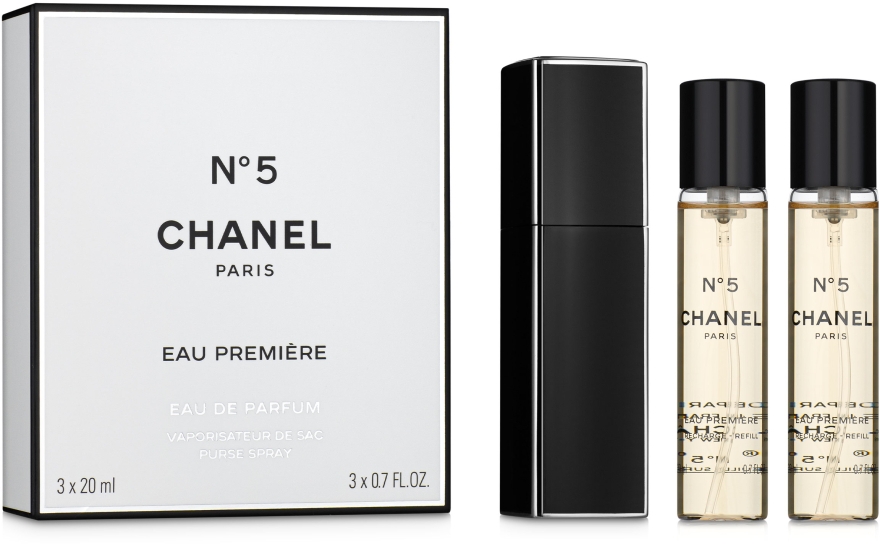 Chanel N5 Eau Premiere - Парфумована вода (змінний блок з футляром) — фото N1