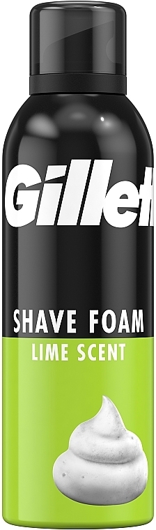 Пена для бритья "Лимон" - Gillette Classic Lemon Lime Shave Foam For Men