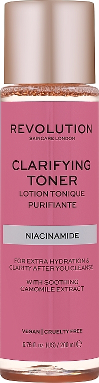 Тоник для лица с ниацинамидом - Revolution Skincare Niacinamide Clarifying Toner — фото N1