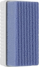 Щетка-пемза комбинированная на блистере, бледно-синяя - Titania — фото N2