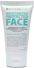 Парфумерія, косметика Крем косметичний для нормальної та комбінованої шкіри обличчя "Захисне зволоження" - NATURE.med Nature's Solution Moisturized Protected Face