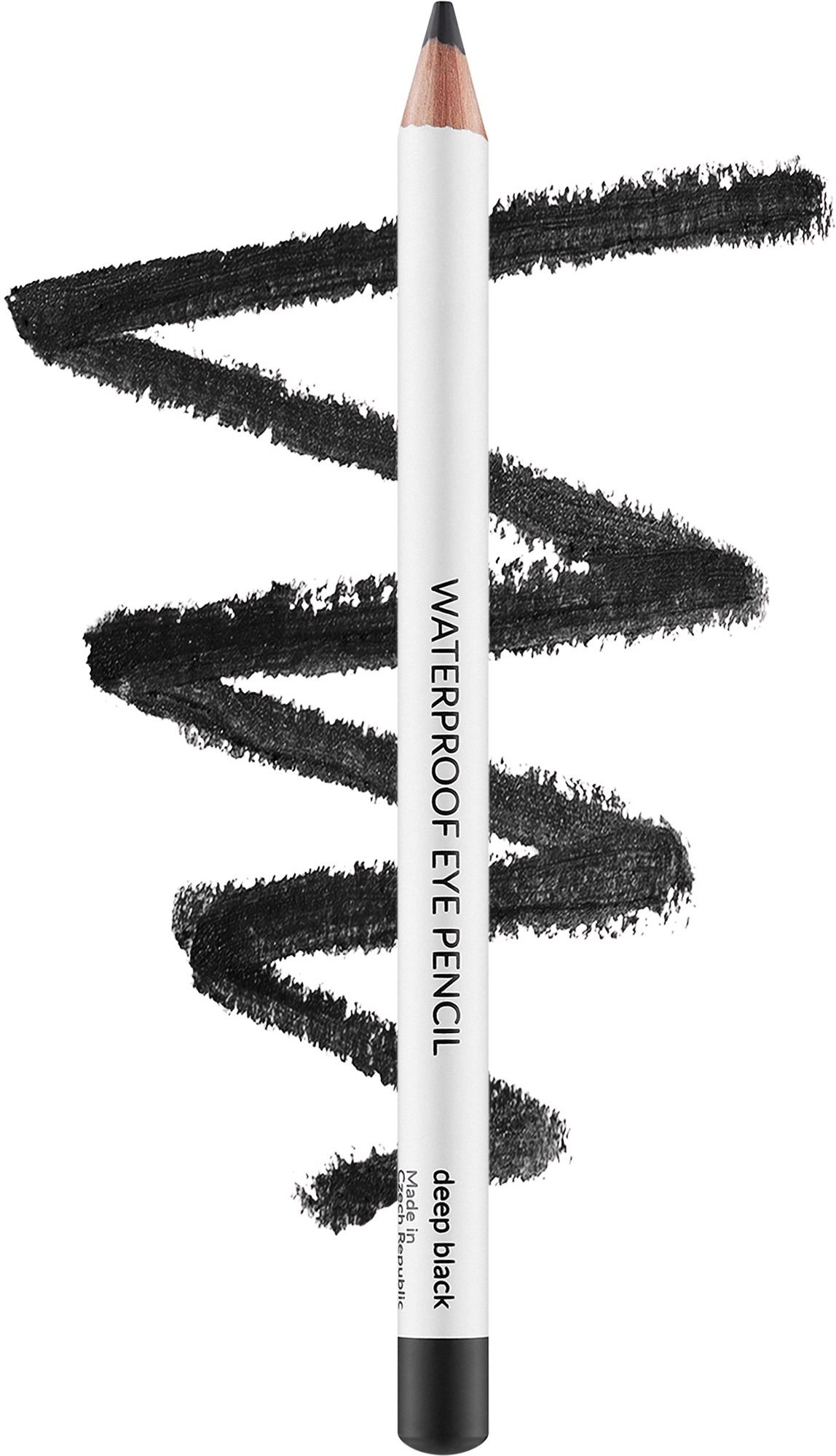 Водостойкий контурный карандаш для глаз - Vipera Waterproof Eye Pencil — фото Deep Black