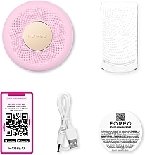 Мини-прибор для омоложения и глубокого увлажнения кожи - Foreo UFO 3 Mini Deep Hydration Face Device Pearl Pink — фото N3