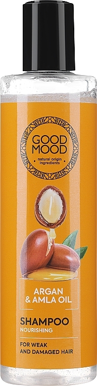 Шампунь для волос с маслом арганы и амлы - Good Mood Tropical Code Nourishing Shampoo Argan & Amla Oil — фото N1