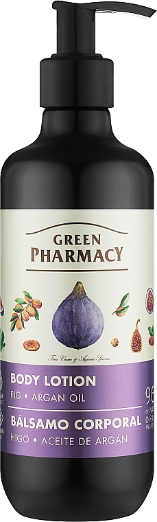 Лосьон для тела "Инжир и аргановое масло" - Зеленая Аптека