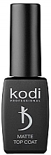 Матовое верхнее покрытие - Kodi Professional Matte Top Coat Glitter — фото N1