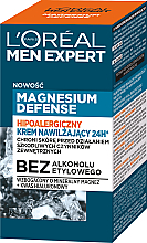 Гіпоалергенний зволожувальний крем для обличчя - L'Oréal Paris Men Expert Magnesium Defense — фото N3